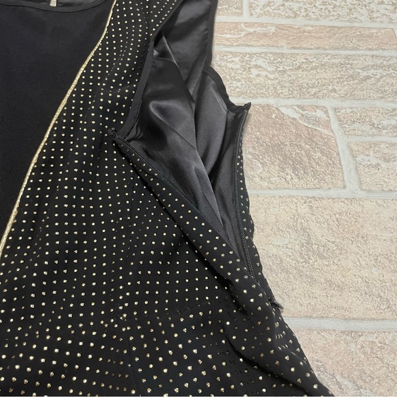 Express black and gold dress size 12 - Picture 3 of 5